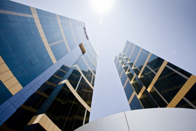 Vial y Vives - DSD, Torre Parque Mar, parte del Complejo Hotelero Comercial Marriott en Lima, en Perú